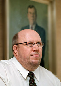 Jouko Ahonen, Paperiliiton pj. Foto: PATRIK LINDSTR�M