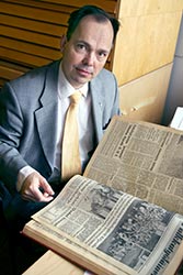 Tapio Bergholmin mielestä laadukas ja tasa-arvoinen työelämä voisi olla ay-liikkeen tämän päivän unelma.  Foto: TUULIKKI HOLOPAINEN