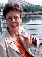 Marja Erkkil�, SAK:n tasa-arvosihteeri.