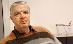 Suomalaisille tuttu GB:n kansainvlinen sihteeri Karl-Heinz Nachtnebel on eurooppalainen ay-toimija. Foto: ESA AALLAS