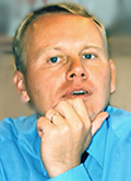 AKT:n pj Timo R�ty. Foto: HILKKA JUKARAINEN