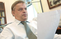 Valtiovarainministerin valtiosihteeri Raimo Sailas. foto. TUULIKKI HOLOPAINEN