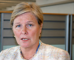 Ulla Sirkeisen mielest� kilpailukyvyn parantamiseen, Lissabonin strategiaan ei olla panostettu tarpeeksi.  Foto: HILKKA JUKARAINEN