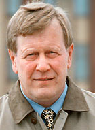 Kalevi Vanhala, Puu- ja erityisalojen liiton pj. Foto: PATRIK LINDSTR�M