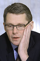 Suomen Keskustan pj Matti Vanhanen. Foto: TUULIKKI HOLOPAINEN