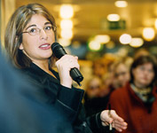 Naomi Klein. Foto: HELI SAARELA