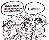 Piirros: MARKKU HUOVILA