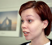 Riikka Pallari. Foto: KIRSTI LAURINOLLI