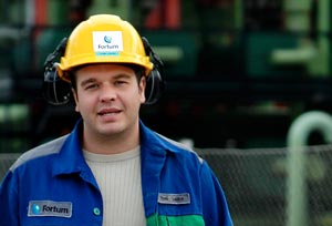  Rahkeet kyll� riitt�isi, mutta aikaa on rajallisesti, tiivist�� p��luottamusmies Toni Laiho Fortum Oil Oy:n Porvoon jalostamolta. Foto: HELI SAARELA