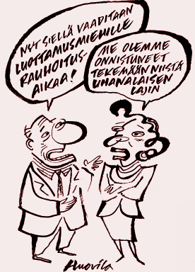 Piirros. MARKKU HUOVILA
