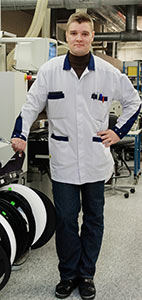 Janne Laulumaa, 30-vuotias elektroniikkatyöntekijä. Foto: ROBERT SEGER