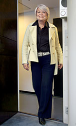 Ty�ministeri Tarja Cronberg. Foto. TUULIKKI HOLOPAINEN