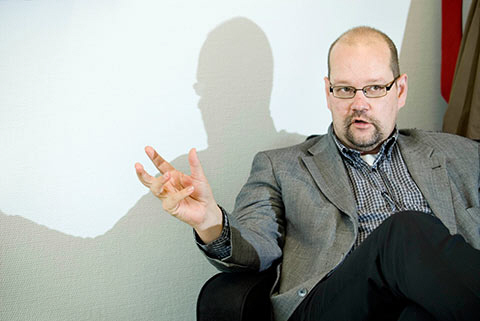 Johtaja Jaakko Kiander. Kuva: HELI SAARELA