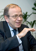 Suomen Pankin p��johtaja Erkki Liikanen. Foto: PATRIK LINDSTR�M