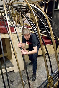 - N�ytt�m�n takanakin pit�� jokaisella olla oma koreografia, sanoo M�ller-Liebenau.  Foto: PATRIK LINDSTR�M