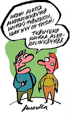 Piirros: MARKKU HUOVILA