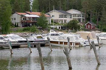 Idyllilnen ymprist Srkisalossa luo mahdollisuuksia. Foto: PATRIK LINDSTRM