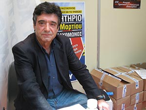 – Jsentemme elintaso on laskenut dramaattisesti, toteaa Konstantinos Boikos.  Foto: PIRJO PAJUNEN