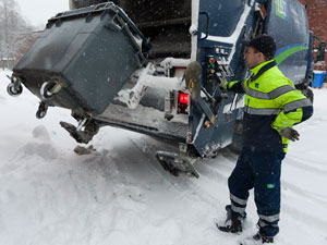Jteauton kuljettaja Jari Kujala. Kuva: Patrik Lindstrm